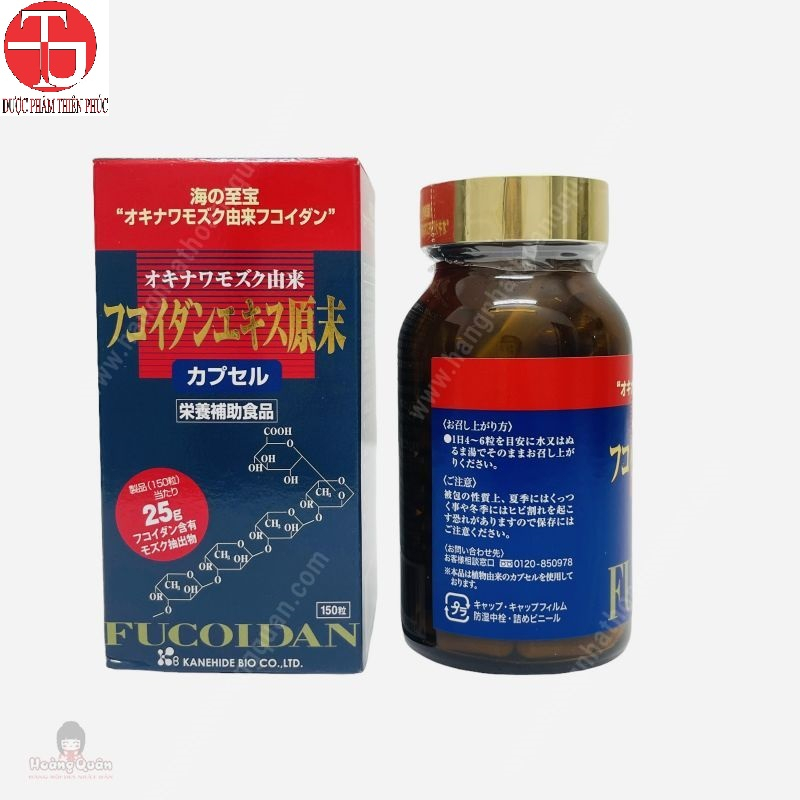 [HCM] Viên Uống Tảo Đỏ Fucoidan Okinawa Nhật Bản, Tảo Ung Thư Đỏ Fucoidan - Công ty Thiên Phúc