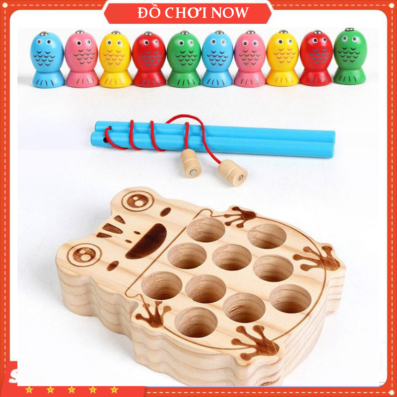Đồ chơi câu cá, Câu cá nam châm trong khay ếch