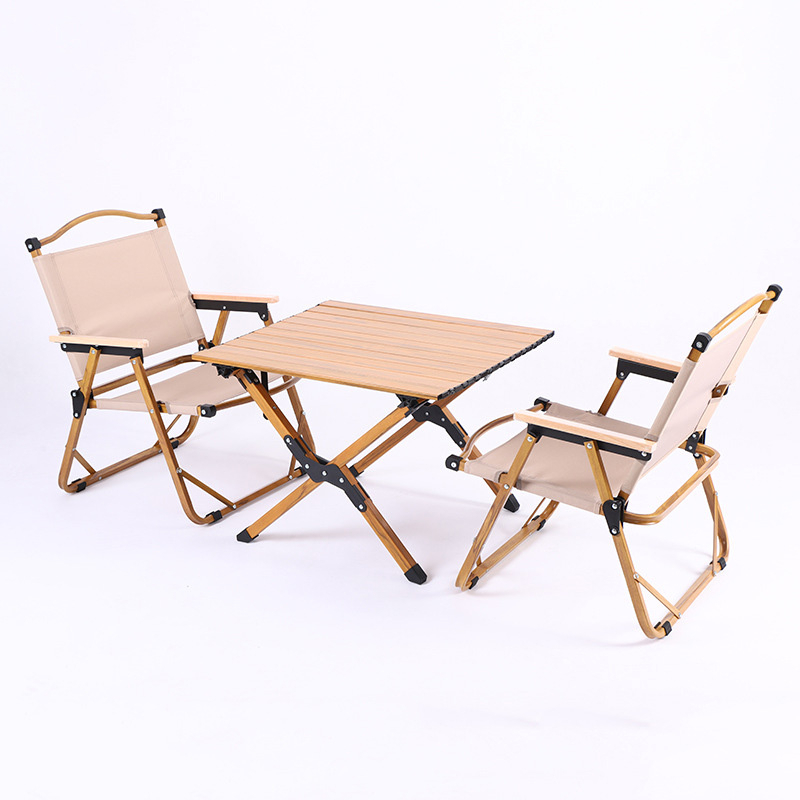 Bộ Bàn ghế cafe xếp gọn thông minh - Bàn ghế dã ngoại gấp gọn đa năng đi cắm trại, câu cá Home&Home