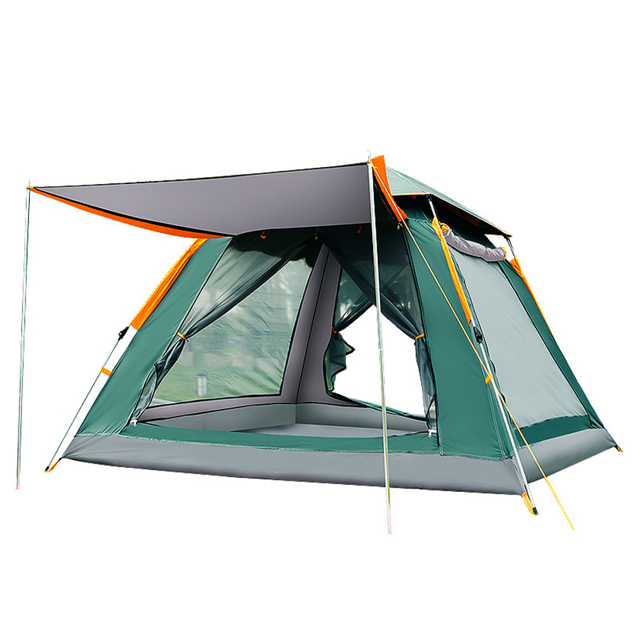 Lều Cắm Trại Lều Tự Bung Camping Dã Ngoại Lều 4 Mái Thông Thoáng Cho 2-3 Người Hai Lớp Dễ Dàng Gấp Gọn | BigBuy360 - bigbuy360.vn