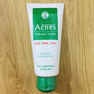 Acnes Creamy Wash – Kem rửa mặt ngăn ngừa mụn 100g