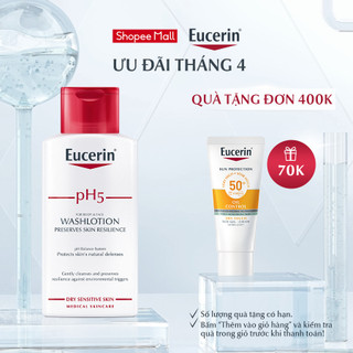 Sữa tắm cho da nhạy cảm Eucerin pH5 Washlotion 200ml