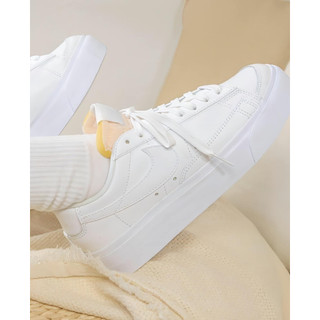 [ SIÊU PHẨM] GIÀY THỂ THAO SNEAKER BLAZER TRẮNG ĐỘN ĐẾ, BLAZER PLATFORM TRẮNG FULL NỮ MẪU MỚI