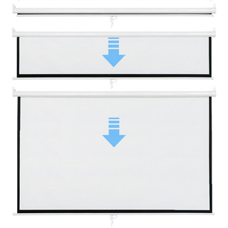 Màn chiếu treo tường 100 inch ( 1m8 )