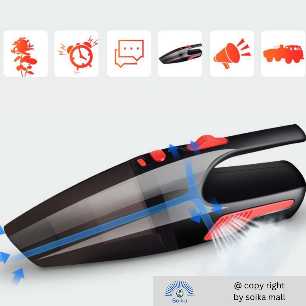 Máy Hút Bụi Ôtô Cầm Tay Soika SK-TL104