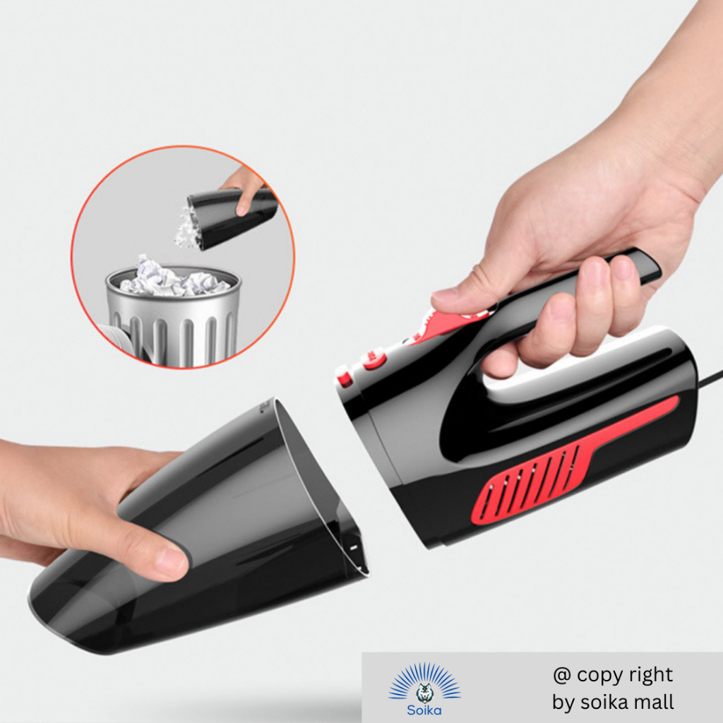 Máy Hút Bụi Ôtô Cầm Tay Soika SK-TL104