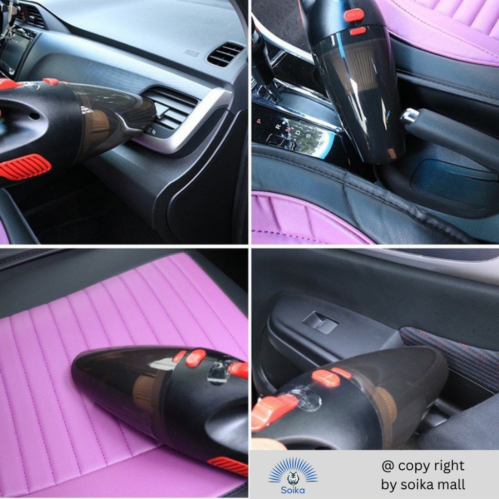Máy Hút Bụi Ôtô Cầm Tay Soika SK-TL104