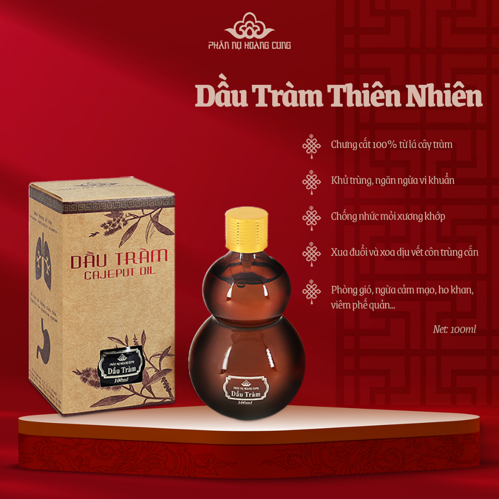 [Mã BMLTA50 giảm đến 50K đơn 99K] Dầu Tràm Huế Cao Cấp Chính Hãng 30ml 100ml PHẤN NỤ HOÀNG CUNG | BigBuy360 - bigbuy360.vn