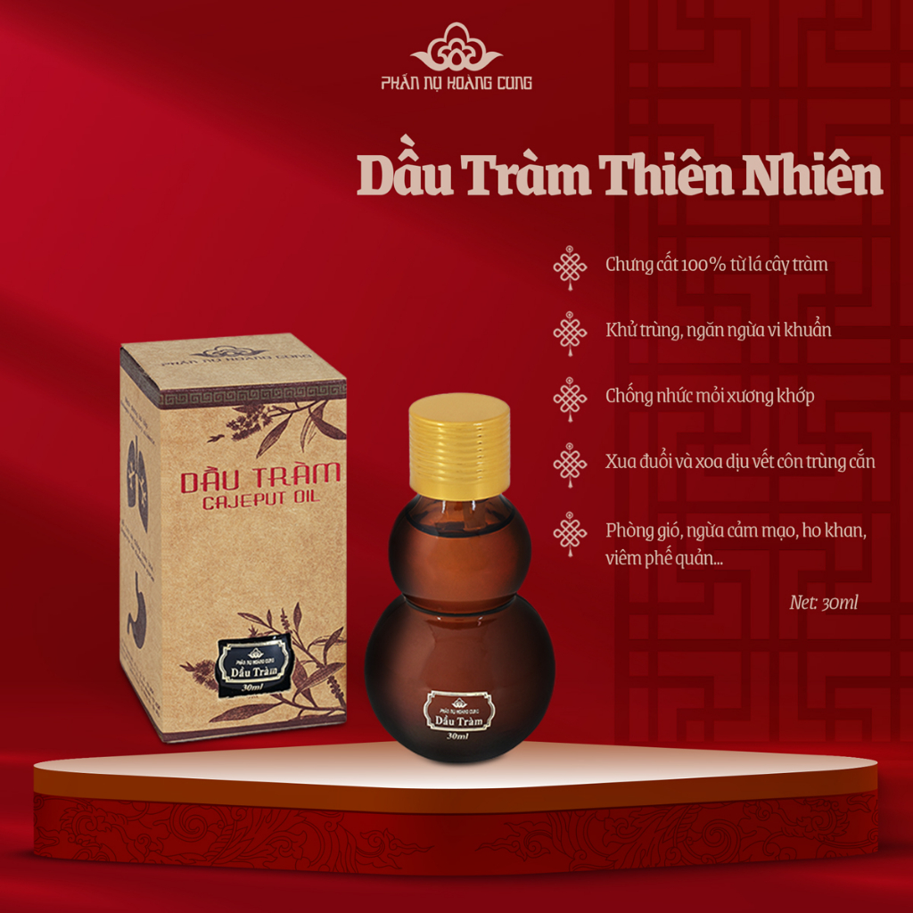 [Mã BMLTA50 giảm đến 50K đơn 99K] Dầu Tràm Huế Cao Cấp Chính Hãng 30ml 100ml PHẤN NỤ HOÀNG CUNG | BigBuy360 - bigbuy360.vn