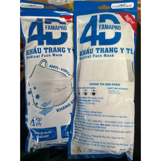 KHẨU TRANG 4D KHÁNG KHUẨN 😷