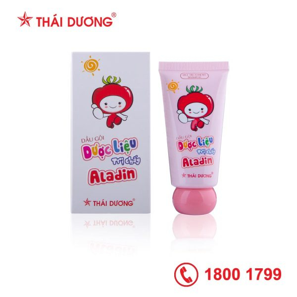 Sao Thái Dương_Dầu gội dược liệu ngừa chấy Aladin Nits & Lice Shampoo