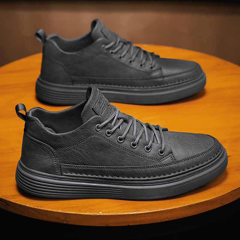 Giày Sneaker nam, giày da cao cấp cực đẹp phong cách trẻ trung M07 hot trend 2023