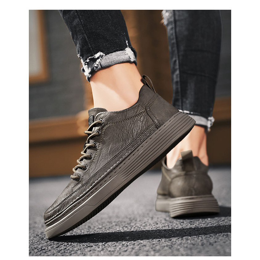 Giày Sneaker nam, giày da cao cấp cực đẹp phong cách trẻ trung M07 hot trend 2023