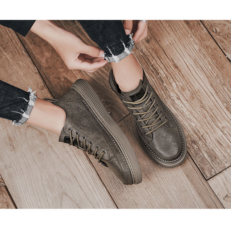 Giày Sneaker nam, giày da cao cấp cực đẹp phong cách trẻ trung M07 hot trend 2023