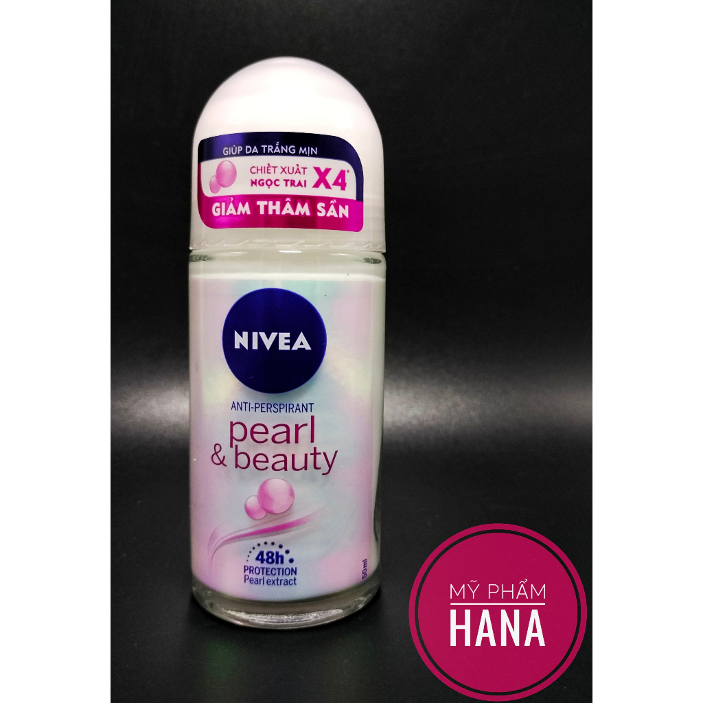 Lăn Khử Mùi Nữ NIVEA PEARL & BEAUTY Hương Thơm Dịu Nhẹ
