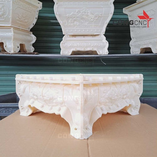 [Khuôn chậu xi măng] Khuôn đúc chậu vuông 70
