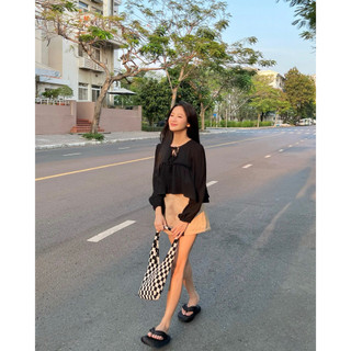 MÌ - QUẦN NGẮN LƯNG CAO - CALI SHORT
