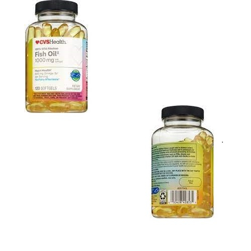 Dầu Cá CVS Halft-the-Size