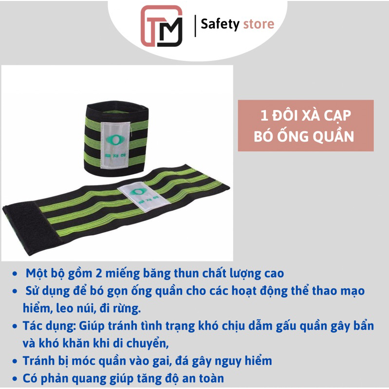 Bó ống quần - Xà cạp bó ống quần chuyên dùng đi rừng, đi phượt
