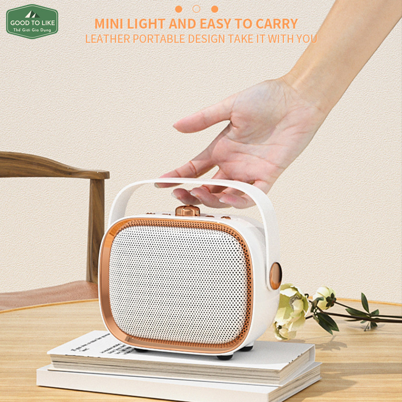 Loa Karaoke Bluetooth NR138 Kèm Micro Không Dây,Bass Cực Mạnh,Âm Thanh Vòm Tương Thích Điện Thoại,Tivi.Thiết Kế Hiện Đại