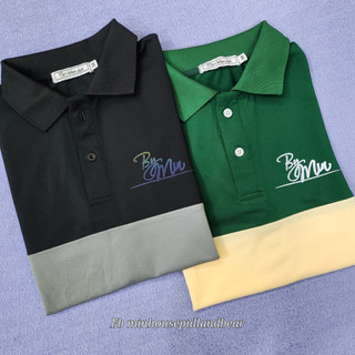 Áo polo nam nữ polo phối màu strend, Áo phông có cổ logo áo phản quang, Áo thun có bâu