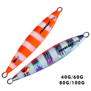Mồi câu pl fishing metal jig lf090 40g 60g 80g 100g có lưỡi