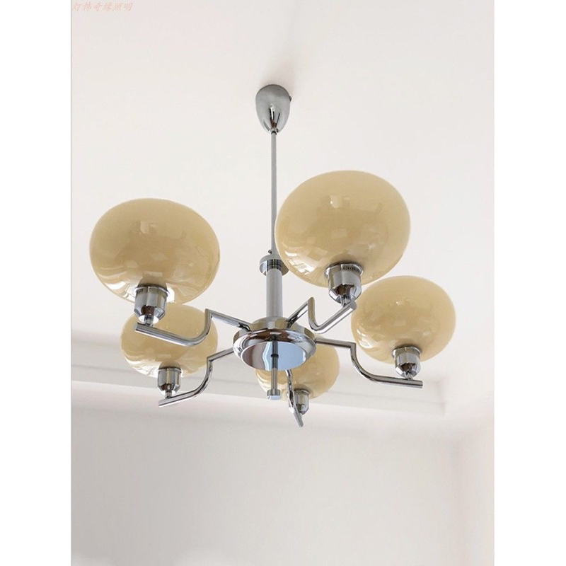 Đèn chùm, đèn trần, đèn thả trần Bauhaus hạt đậu phong cách cổ điển