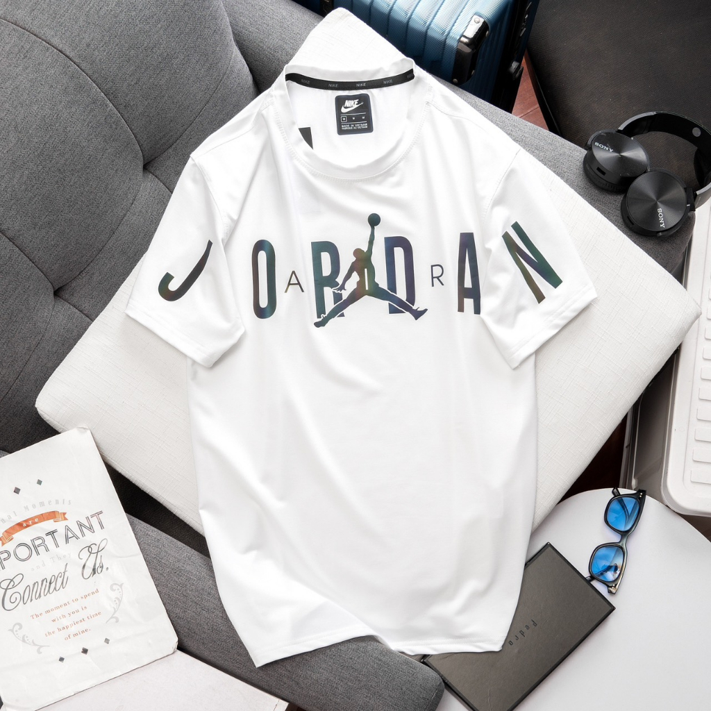 Áo Thun Nam Ni.ke Cổ Tròn Tay Ngắn Thích Hợp Chơi Thể Thao