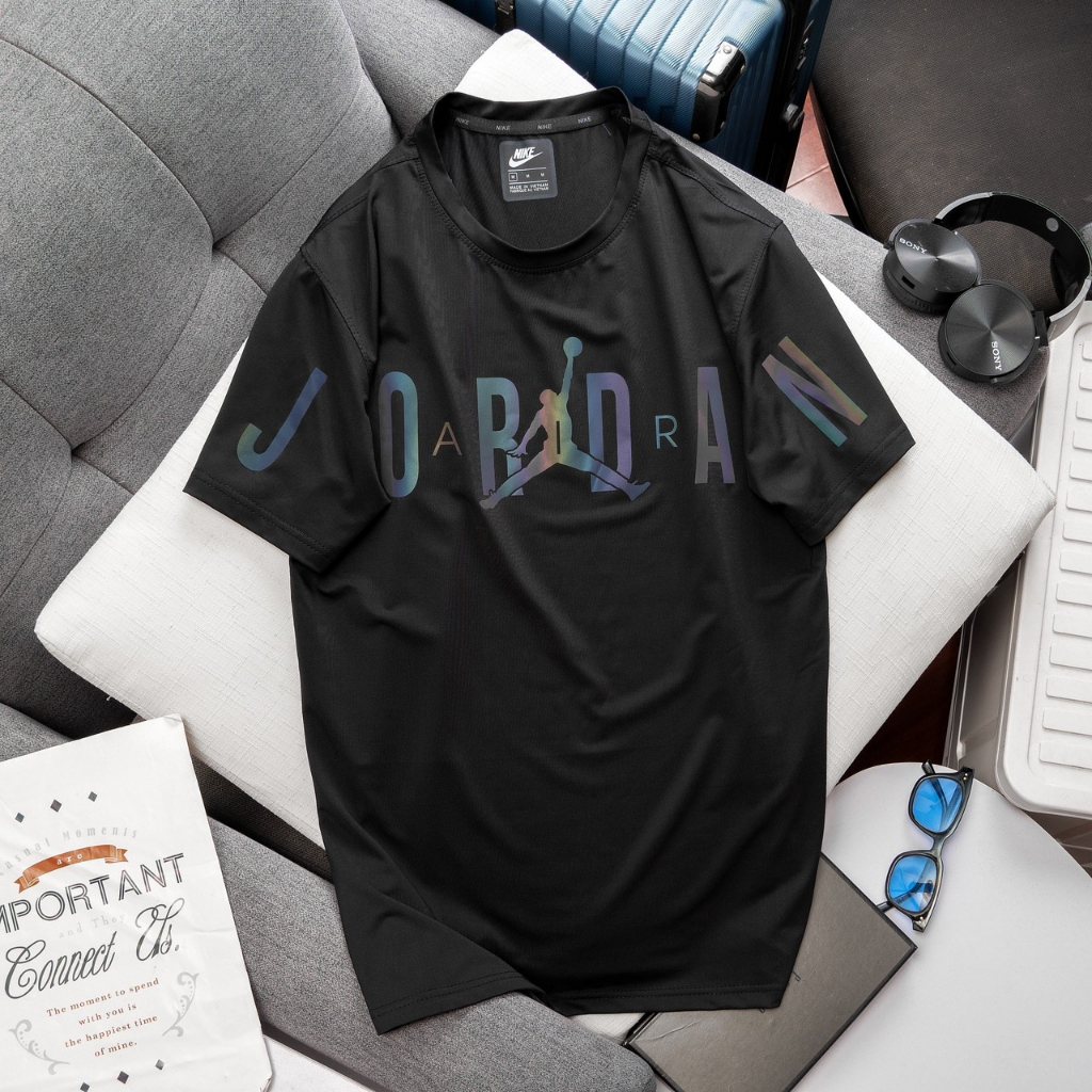 Áo Thun Nam Ni.ke Cổ Tròn Tay Ngắn Thích Hợp Chơi Thể Thao