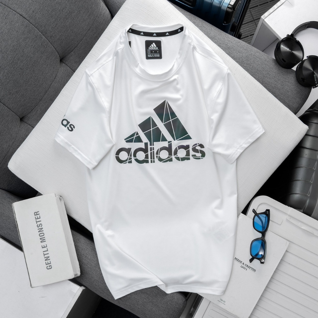 Áo Thun Nam Thể Thao Cổ Tròn Adidas Cotton Form Áo Thiết Kế Thoải Mái Năng Động