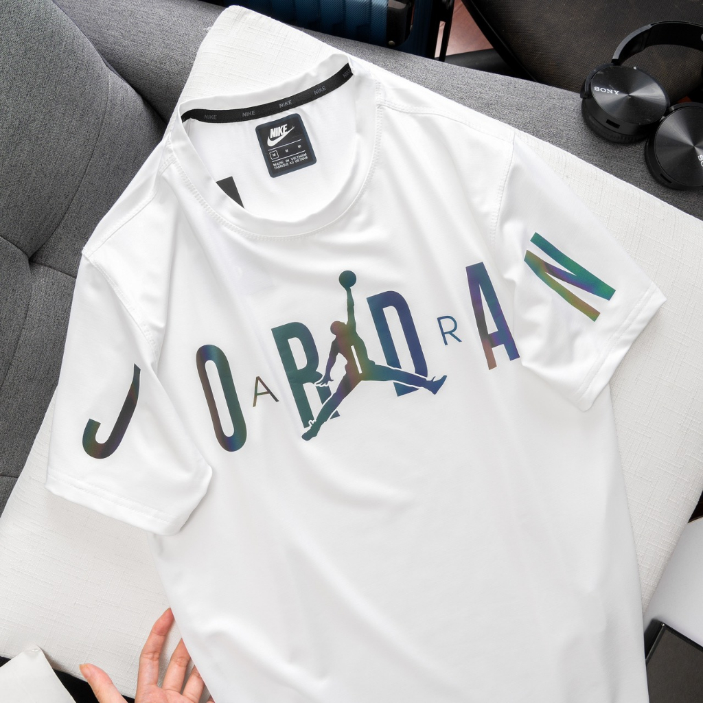 Áo Thun Nam Ni.ke Cổ Tròn Tay Ngắn Thích Hợp Chơi Thể Thao