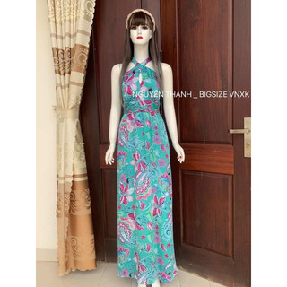 ĐẦM MAXI HOA XUẤT DƯ có bigsize