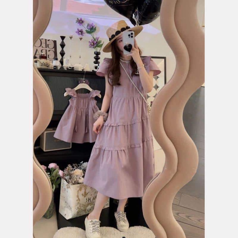 [ hàng order taobao 2-3 tuần khách cân khác khi đặt hàng ] set váy mẹ và bé , set váy đôi bé gái và 