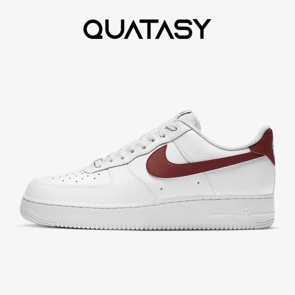 Giày sneaker Air Force 1 '07 White Team Red chính hãng