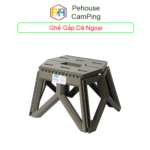 Ghế gấp gọn, Ghế Xếp Câu Cá Hạ gấp gọn mini bỏ túi dễ dàng mang đi du lịch , dã ngoại, câu cá - Chính Hãng Pehouse