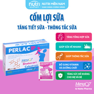 Cốm lợi sữa perlac ip - giúp tăng tiết sữa mẹ rất hiệu quả và bổ sung vitamin k2 từ menaq7