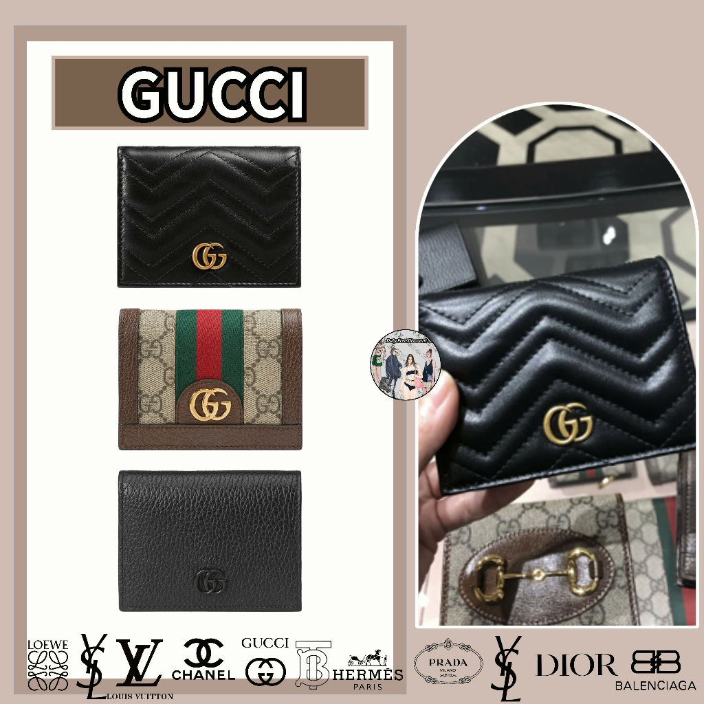 Chủ thẻ dòng Gucci/GG Marmont/túi xách nữ/kiểu dáng mới nhất/hàng chính hãng 100%