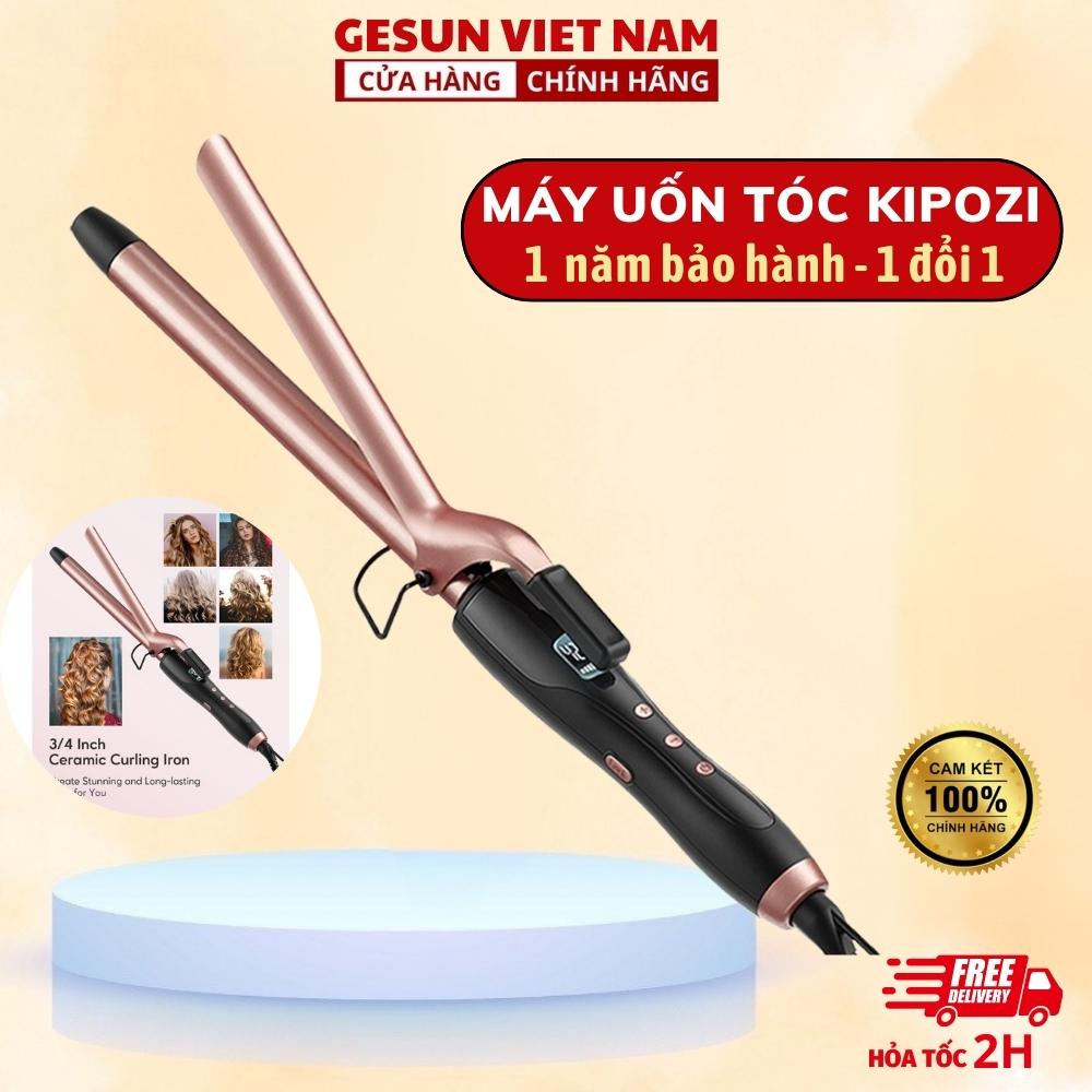Máy uốn tóc xoăn sóng cao cấp EU-216, máy uốn tóc phủ gốm đặc biệt nóng nhanh, máy làm xoăn uốn xoăn bảo hành 24 tháng