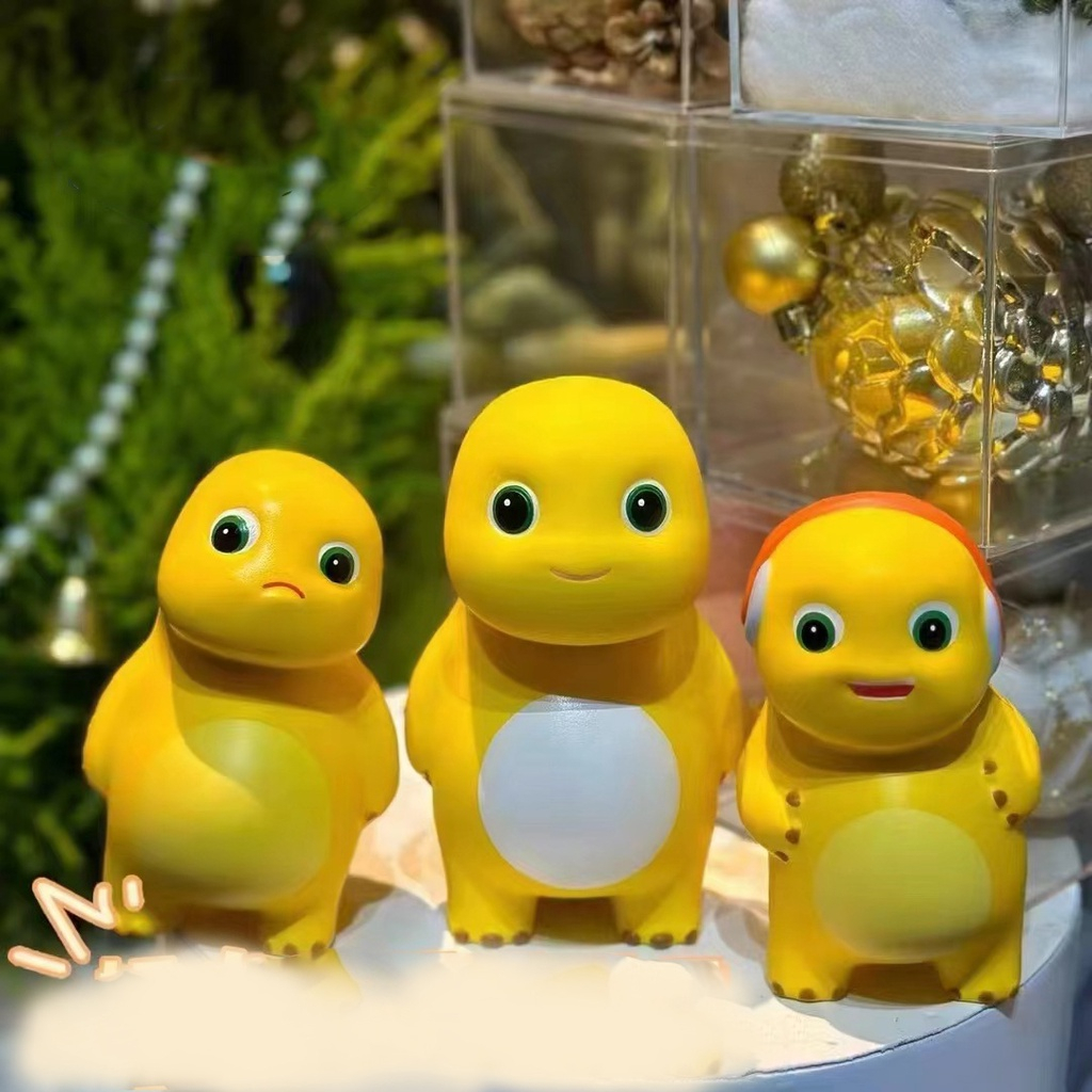 Rồng Vàng Cảm Xúc, Rồng Dễ Thương Trang Trí Để Bàn Cực Đáng Yêu, Đồ Chơi Hot Trend Dragon Blind Box Doll