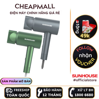 Máy sấy tóc sunhouse shd2315 - công suất 2000w - 3 tốc độ - bảo hành 12 tháng - cheapmall