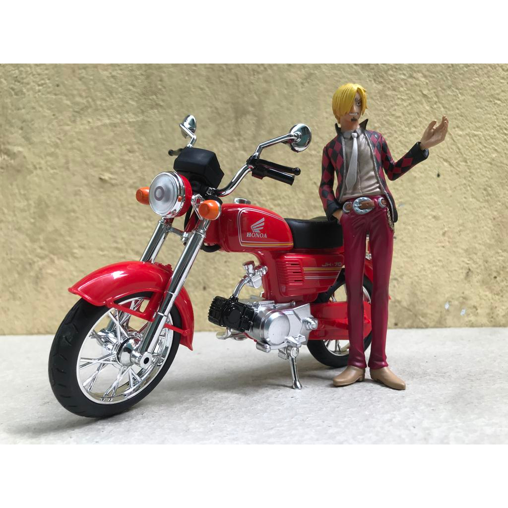 Mô hình xe máy Honda CD-70 1:12