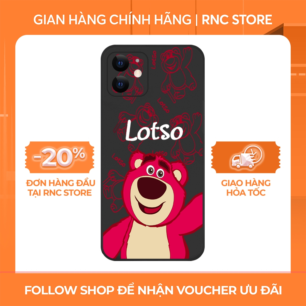 Ốp lưng Vsmart Active 3/Bee 3/Star 5/Live 4/....dẻo đen in hình Lotso BST6