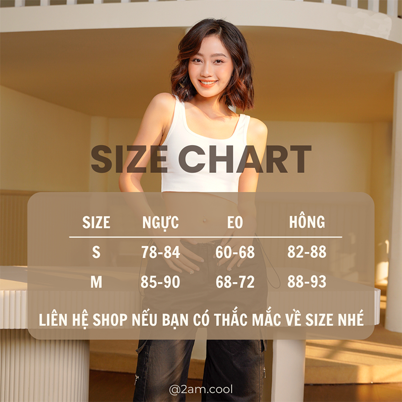Áo Croptop Nữ Ôm Body Tay Dài Chất Liệu Thun Gân Co Giãn 2AM