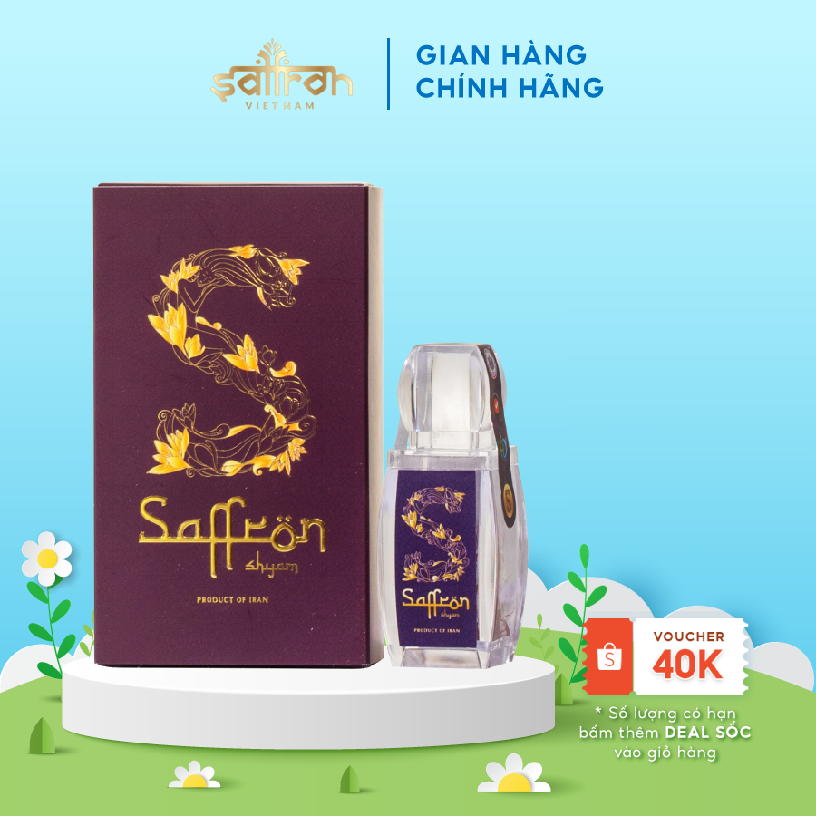 Nhụy Hoa Nghệ Tây Saffron Shyam 0.5Gram/hộp