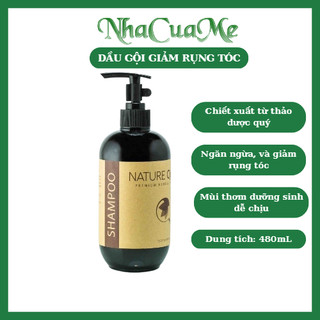 Nature Queen - Dầu gội thảo dược ngăn ngừa rụng tóc, hỗ trợ kích mọc tóc 480ml
