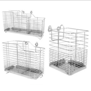 Rổ đựng đũa chìa - Ống đựng đũa inox 201 - giá đũa muỗng 1 ngăn, 2 ngăn, 3 ngăn