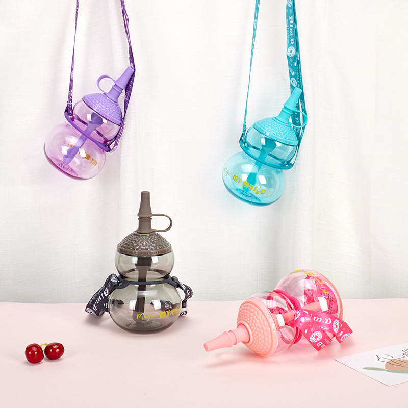 BÌNH NƯỚC HÌNH QUẢ HỒ LÔ SÁNG TẠO CUTE CHỐNG BẨN