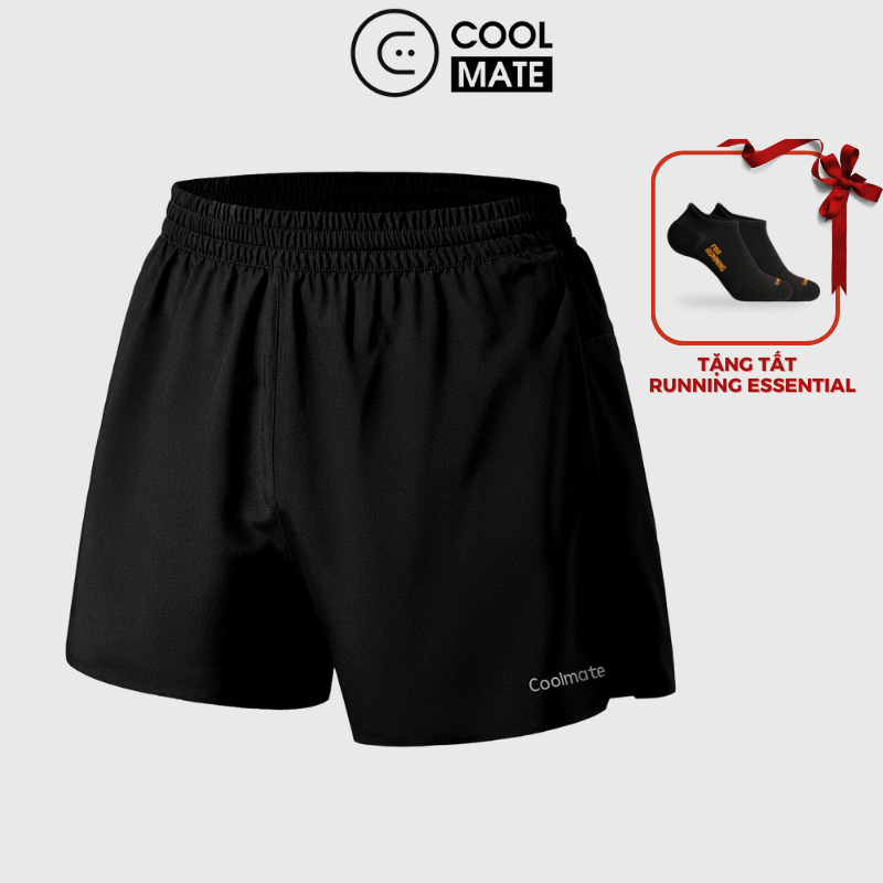 Quần shorts running chạy bộ Ultra Fast & Free Run thoáng khí dễ vận động - thương hiệu Coolmate