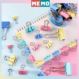 Set 10 Kẹp bướm, kẹp giấy ghim giấy nhiều kích thước