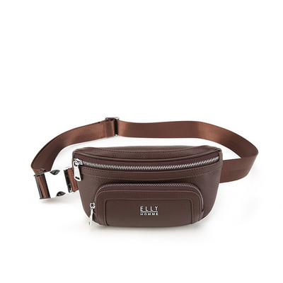 Túi bao tử nam da thật ELLY HOMME ETM17 cao cấp chính hãng